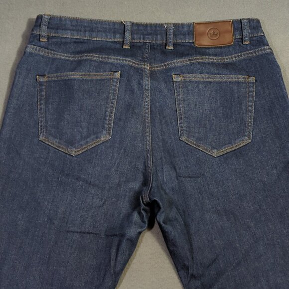Peter Millar Jeans Men's 36x29 Blue Pilot Mill Denim 5 Pocket Straight - Picture 4 of 12